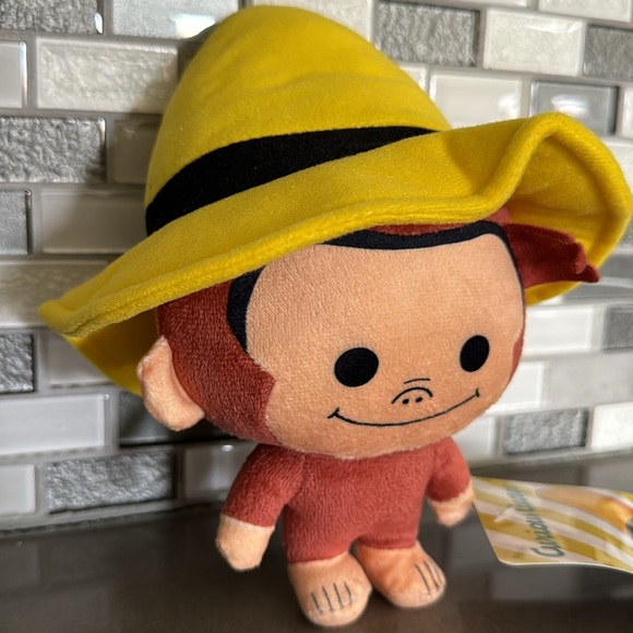 Curious George Yellow Hat Plush / Limited Edition / Kawaii / 8” / BRAND NEW - Picture 5 of 16